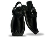 Luxury Black Peshawari Chappal