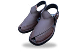 Kaptaan Round Matte Brown - Peshawari Chappal Premium